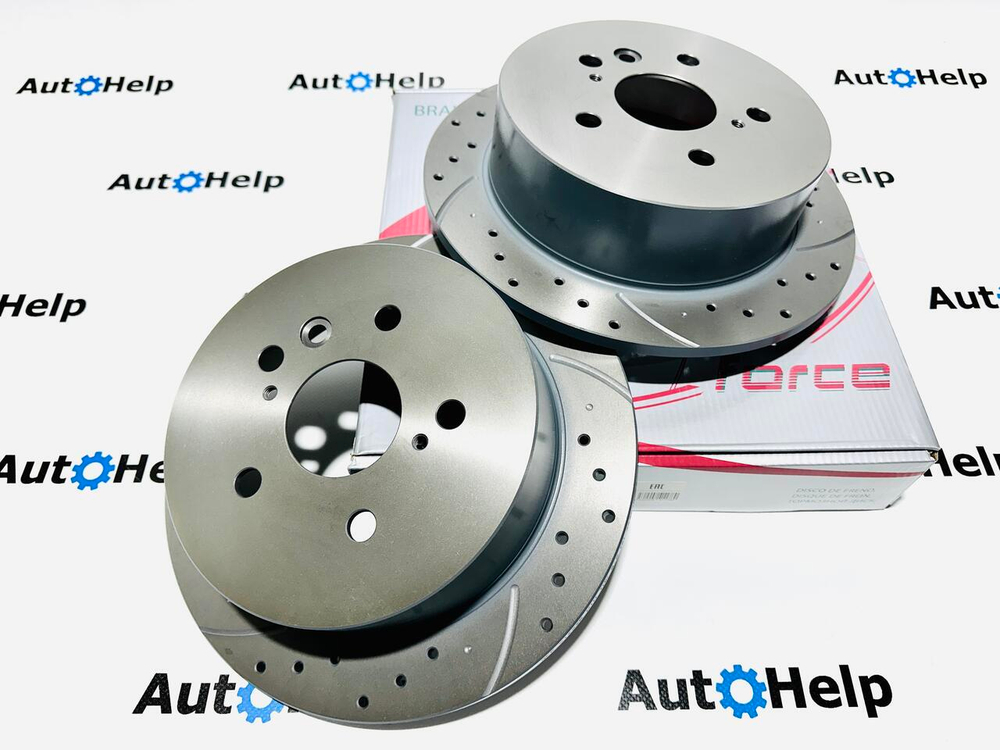 Диск тормозной перфорированный G-BRAKE GFR-01629L задний левый 288mm