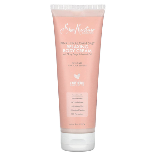 SheaMoisture, Расслабляющий крем для тела с розовой гималайской солью, 227 г (8 унций)