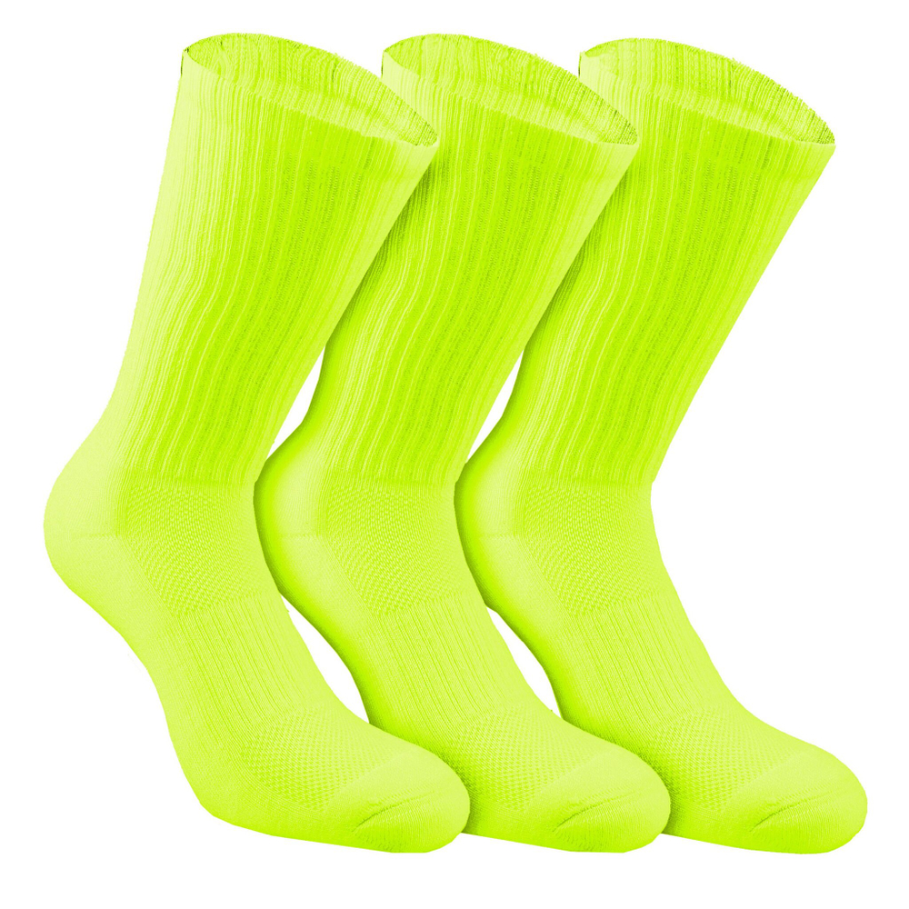 Носки теннисные Tennis-Point Tennis Socks 3 Pack - Neon Yellow