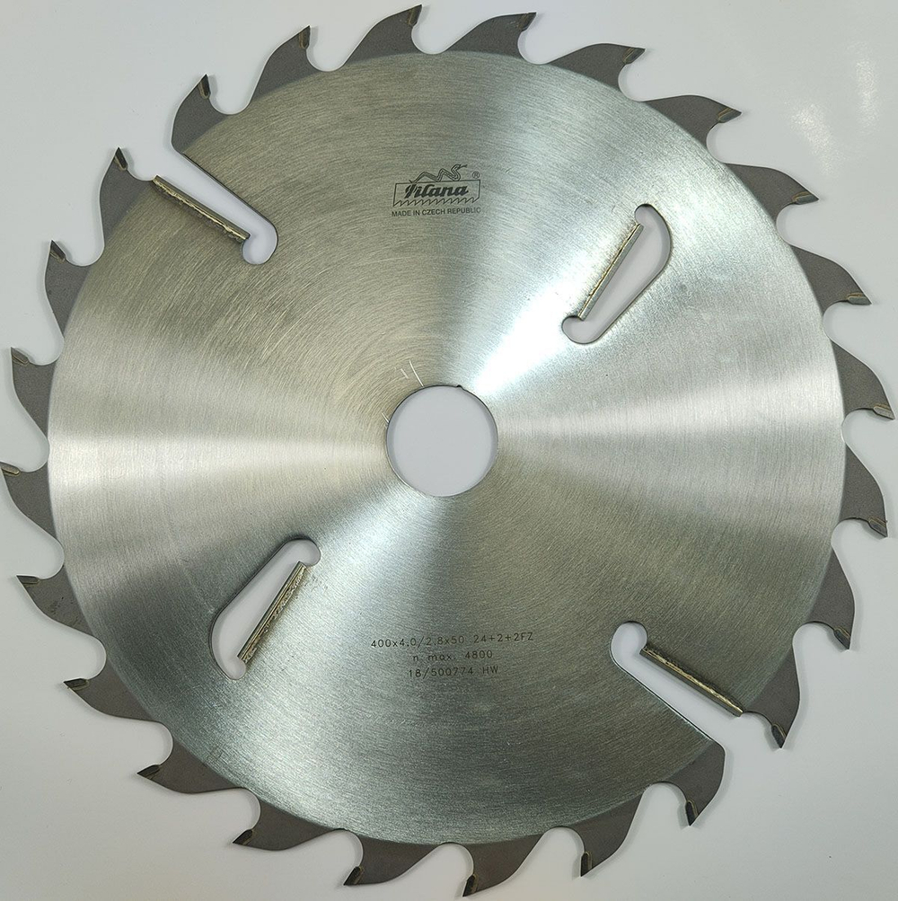 Пила дисковая TCT "Pilana" 400x4.0/2.8x50 z24+4 94.1 FZ