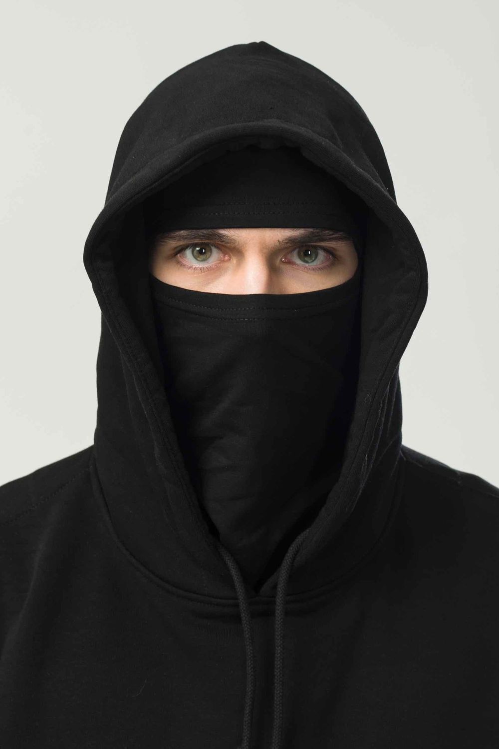 Худи Codered Base Hoodie Wide Summer Logo R Черный/Белый принт CODERED