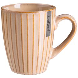 КРУЖКА 365 МЛ "STRIPE COLLECTION" ЦВЕТ:СЛИВОЧНЫЙ МАЛ. УП. = 6 ШТ МИН. ПАРТИЯ