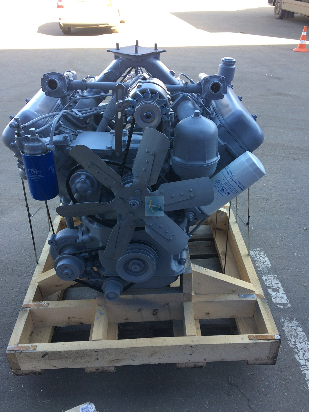 Двигатель после капитального ремонта 236М2-1000186