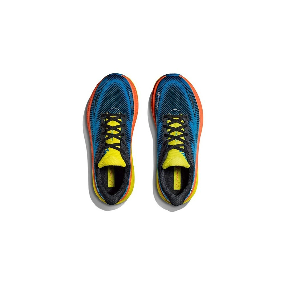 Кроссовки женские HOKA U CLIFTON 9 GTX Black / Diva Blue