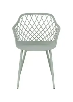 "Дайкири" стул пластиковый, цвет серо-зеленый