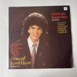 Винтажная виниловая пластинка Всероссийский Фестиваль Вокального Искусства Вячеслав Каган Палей (СССР 1990)