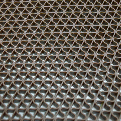 Коврик 50*80см противоскользящий, ПВХ S-mat Zig Zag, коричневый
