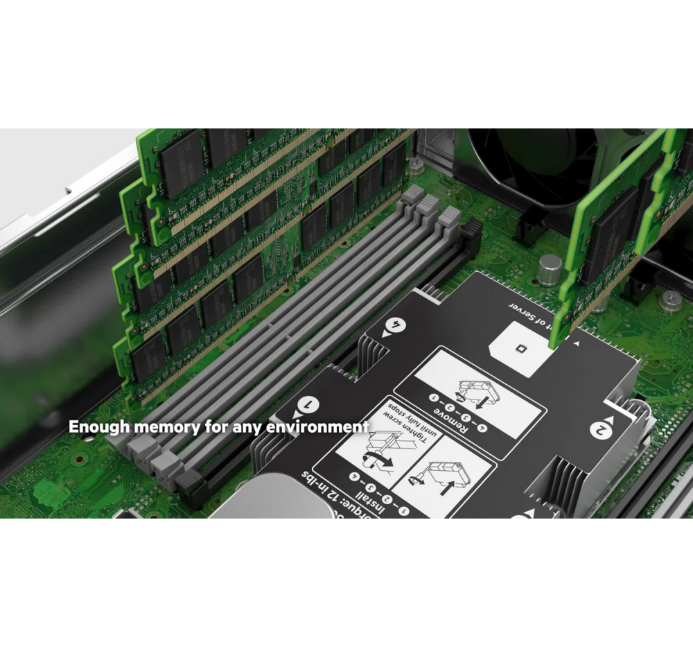 Стоечный сервер - HP Enterprise ProLiant DL180  Gen10, 2U, 8x 2.5“, 1x Xeon[5218] 16 Cores, 16Gb, P35520-B21