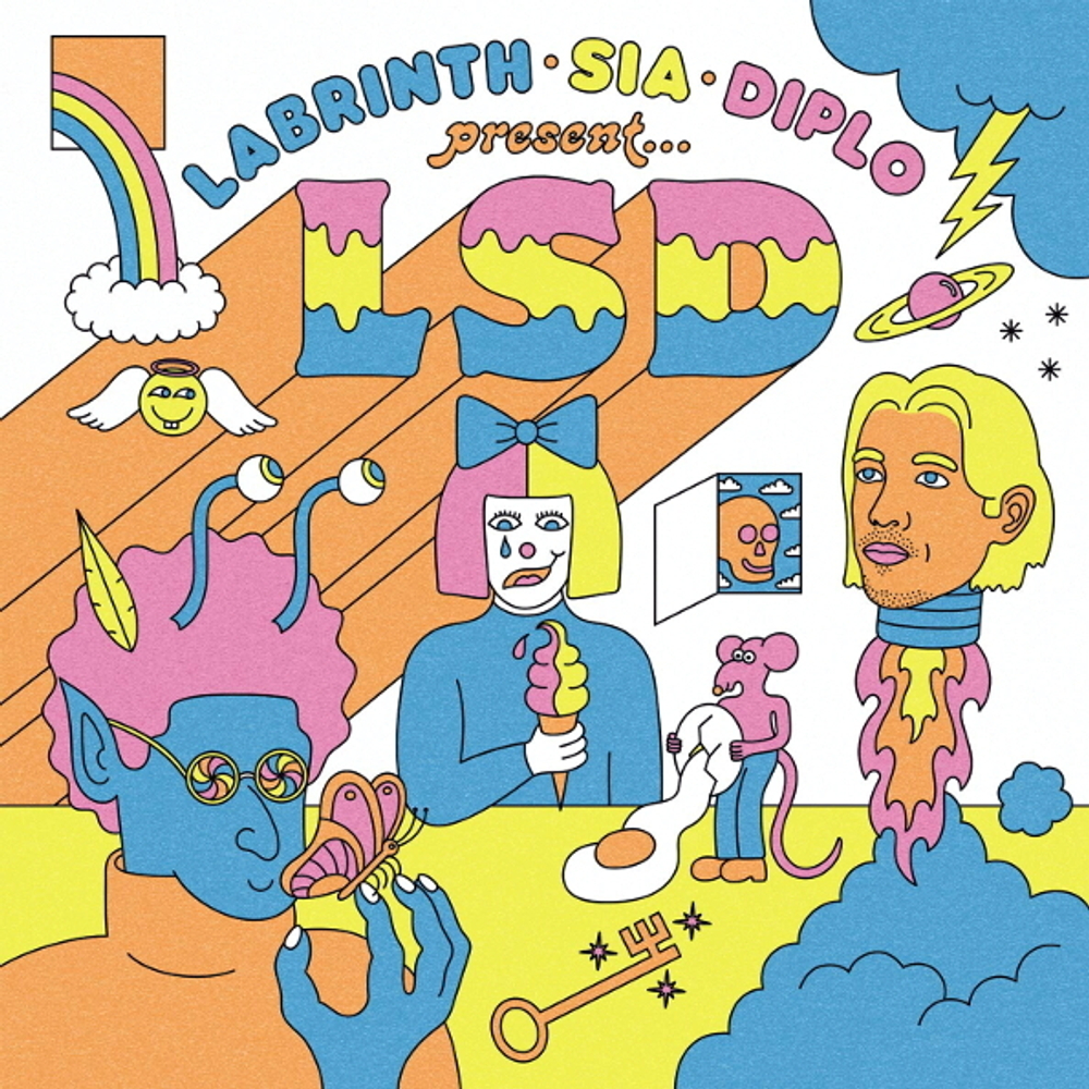 LSD / Labrinth, Sia & Diplo Present...LSD (Coloured Vinyl)(LP)