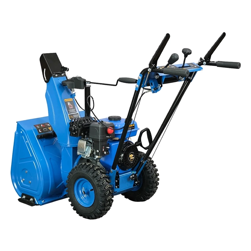 Dinking LD624 бензиновый снегоуборщик 7.5 л.с. ковш 62 см, выброс 12 м, 6 вперед/2 назад СНЕ006