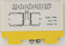 Барьер искрозащиты энергетический двухканальный "Теплоприбор" РИФ П8