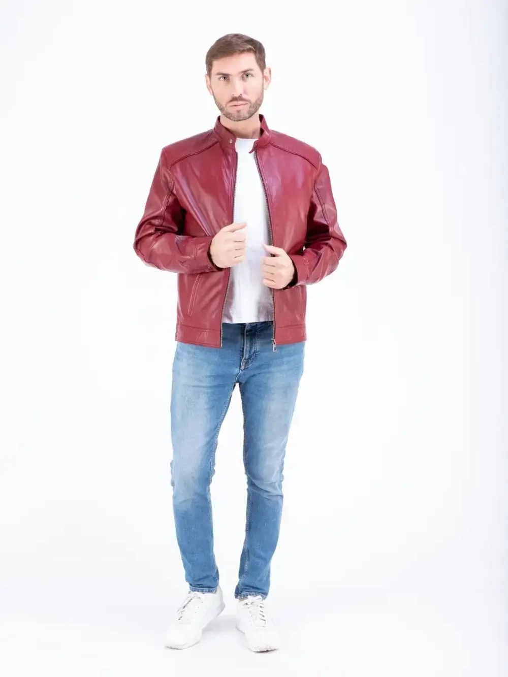 Куртка мужская из натуральной кожи