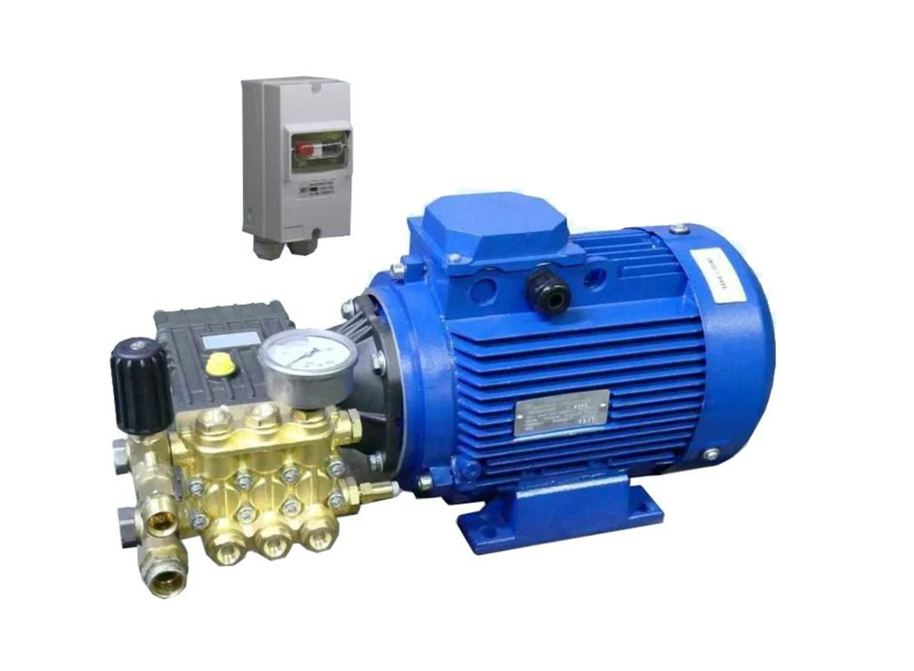 Моноблок в/д для моечной установки C-TECH BM электрический 3WZ-1812CA ByPass (190 бар, до 840 л/ч, 4 квт) NBM1914EMBP2FMT