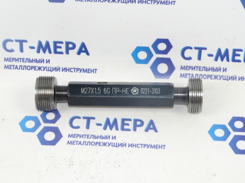 Калибр–пробка М27х1.5 6G ПР-НЕ с ручкой ТМ*