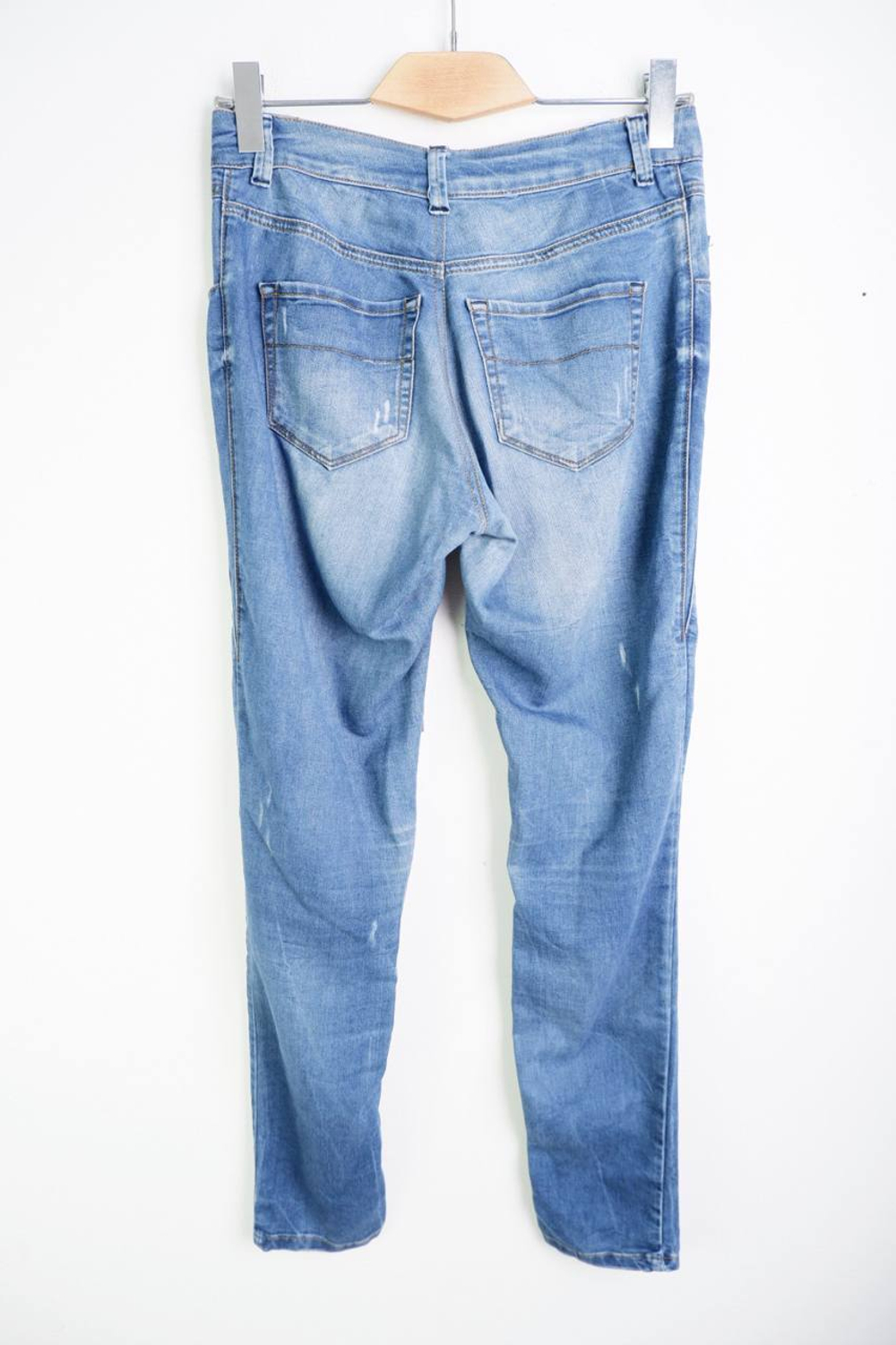 Джинсы повседневные, визуально на 44 размер