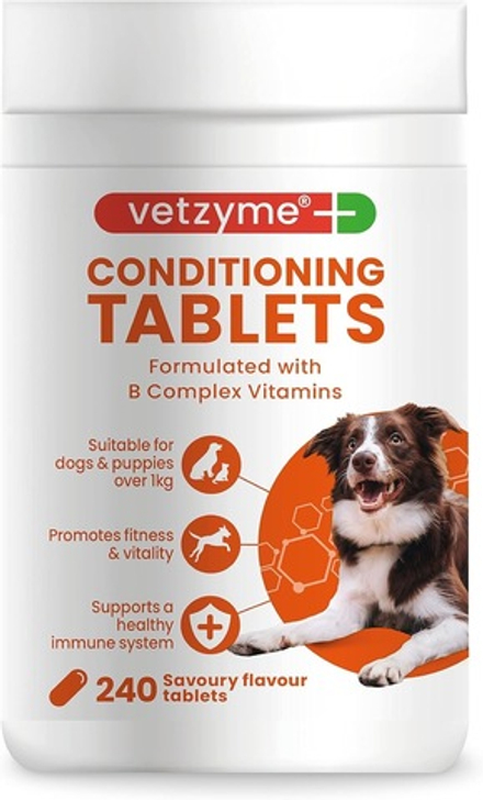 Vetzyme Conditioning Tablets Ветзим витамины для собак