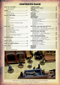 BP1377  Dead Man's Hand Rule book (includes DMH card deck and pop ou