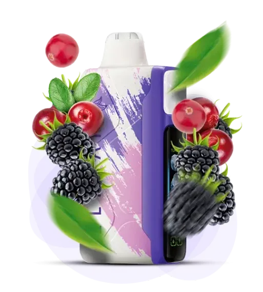 ELF BAR ICE KING - Blackberry Cranberry (5% nic)