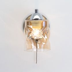 Citilux Плутон CL170312 Бра с выключателем Бронза Хром