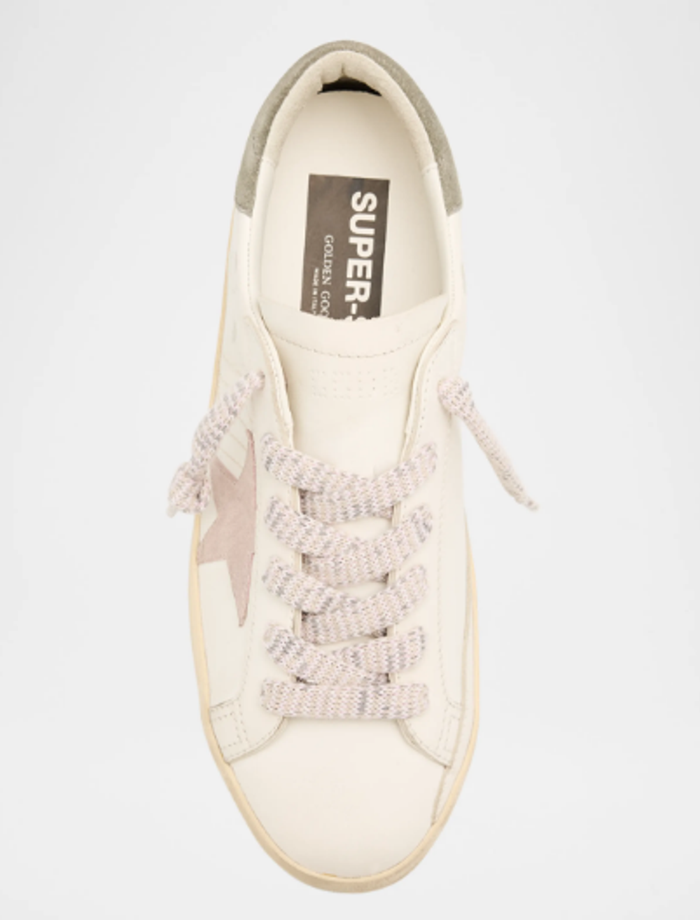 Кеды Женские Golden Goose Super Star Penstar Leather Low-Top Sneakers