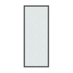 Боковая стенка Grossman Style 200.K33.05.100.21.02 (100х195) черный матовый,стекло шиншилла, 1 место