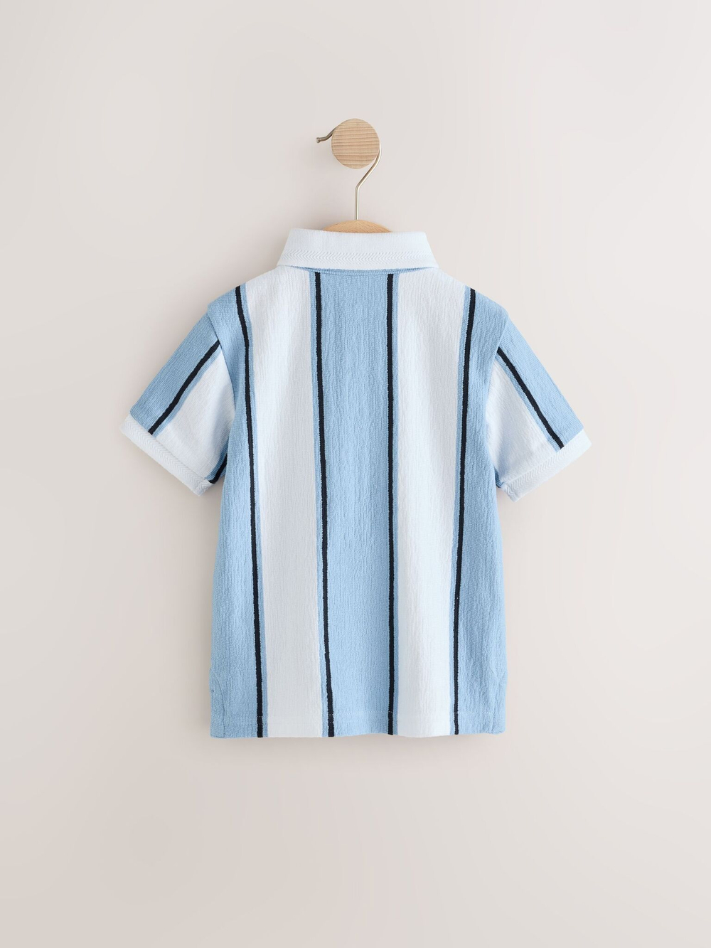 Поло для мальчика Next AJ4-748, Голубой, Белый