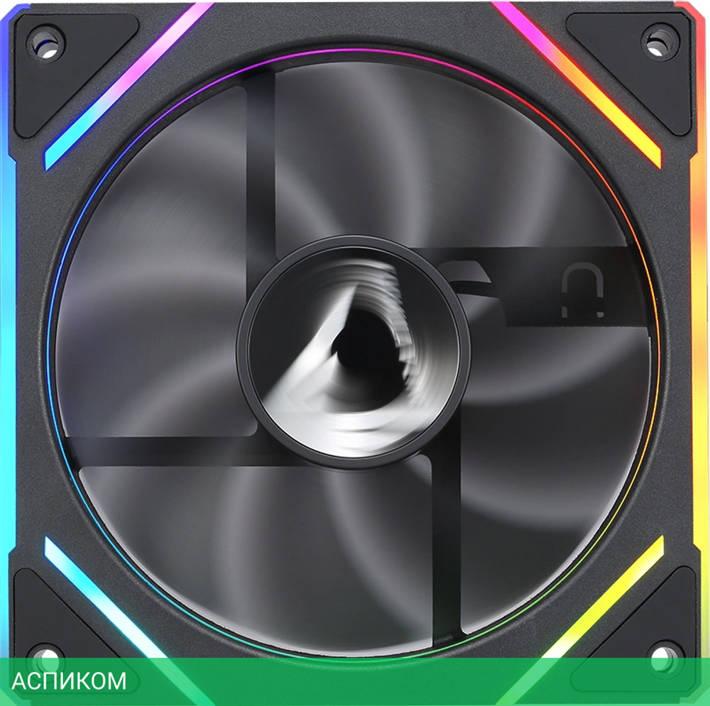 Вентилятор для корпуса Formula V Line Floe 12BK ARPW ARGB черный