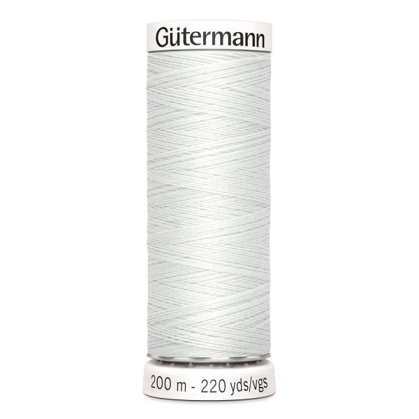 Нитки универсальные Gutermann Sew-all 100 (200 метров), 5 кат. | 643 св.серебристый