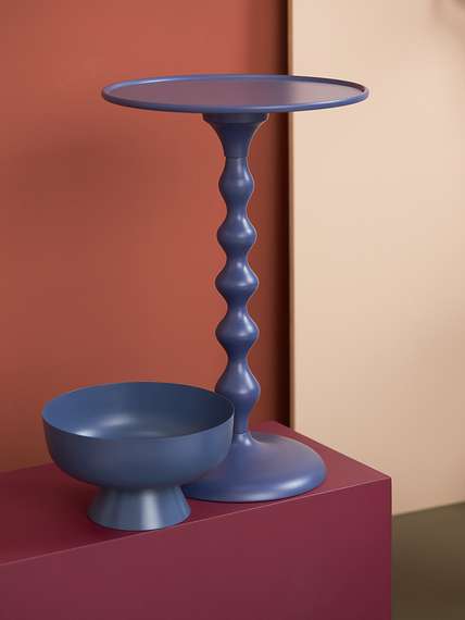 Блюдо на ножке vivlend, D25,5 см, сумерки