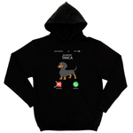 Толстовка "Такса  вызывает"