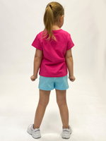 футболка для девочки 1-6 лет