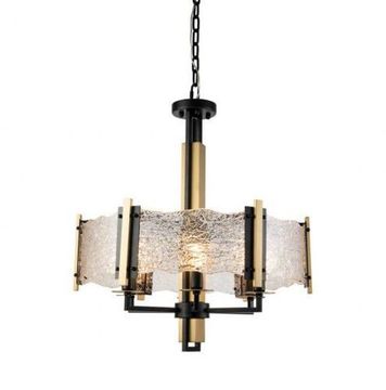 Люстра подвесная OML-99703-06 черный Onte Omnilux