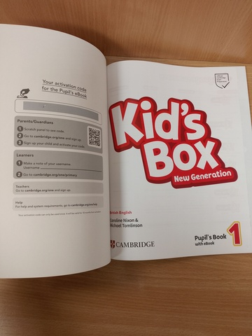 Kid's Box New Generation Level 1 Pupil's Book with eBook