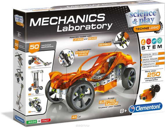 Конструктор электромеханический Большая лаборатория механики