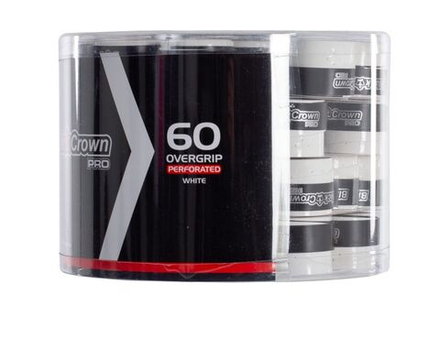 Black Crown Overgrip 60P - white