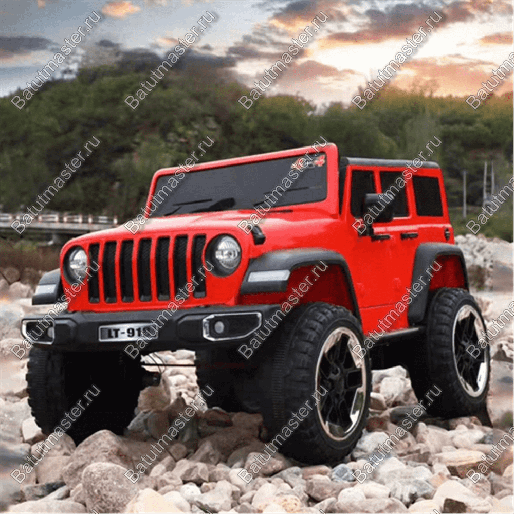 Детский электромобиль "LT -918" красный, стандартная коплектация