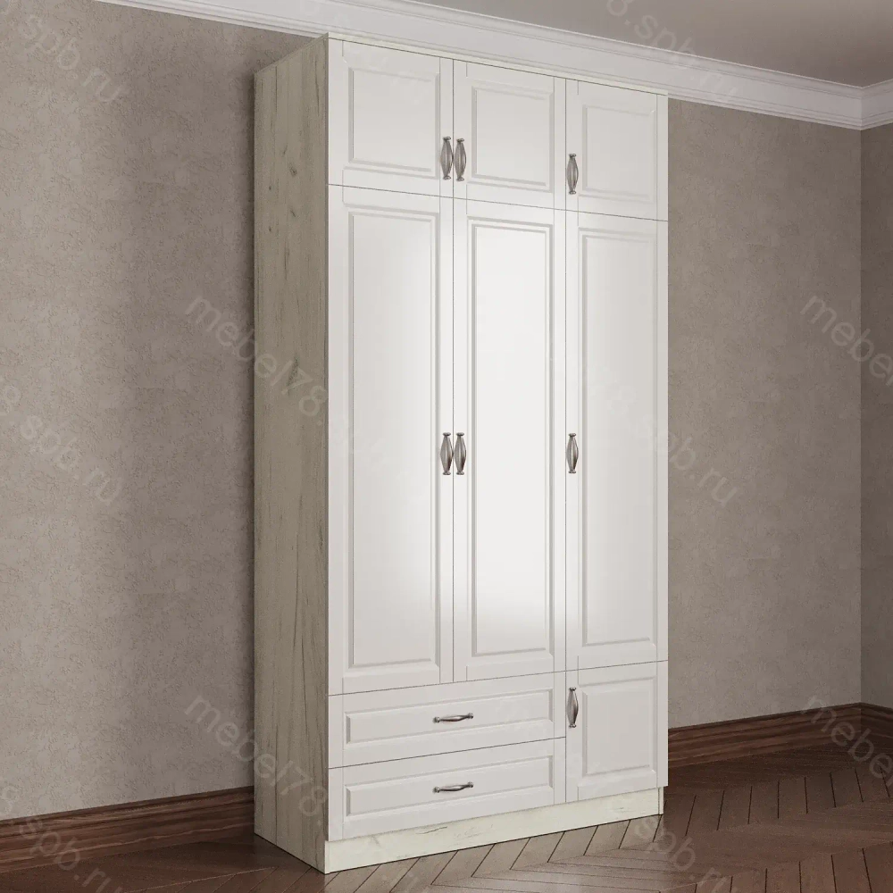 Шкаф распашной с антресолью 3/5