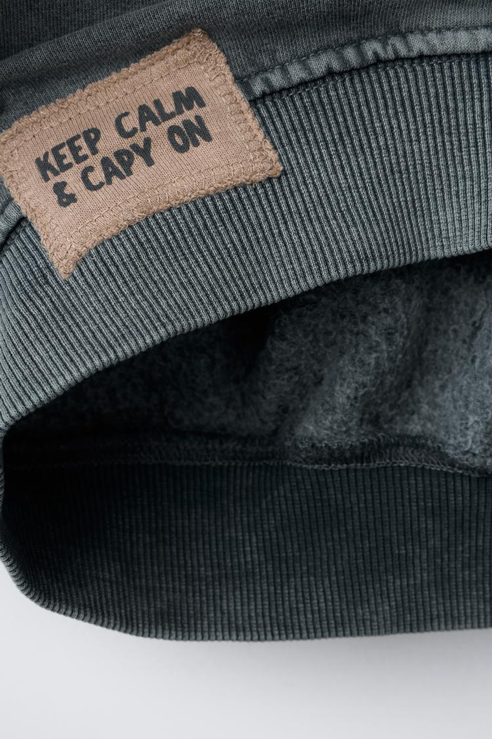 ZARA ТОЛСТОВКА С БЛЕСТКАМИ КАПИБАРА CAPYFUN ©, АНТРАЦИТОВО-СЕРЫЙ