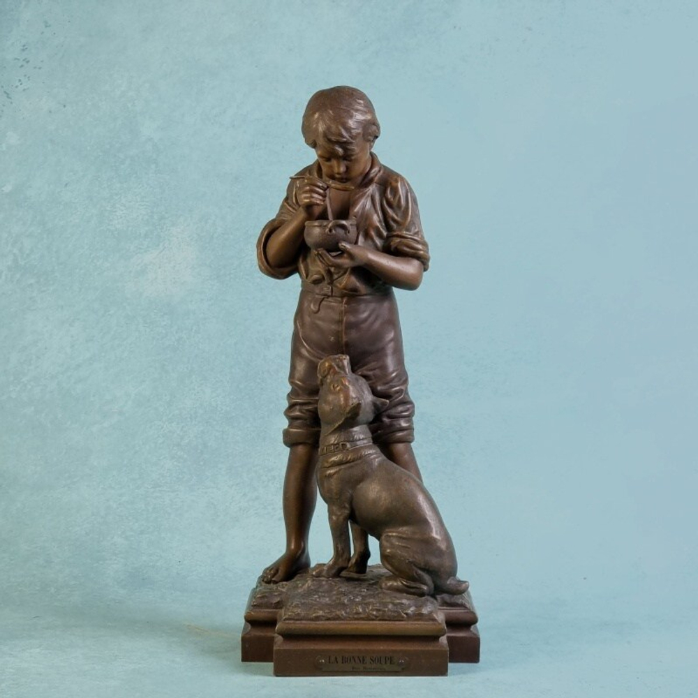 Кабинетная скульптура «LA BONNE SOUPE» / «Отличный суп»
