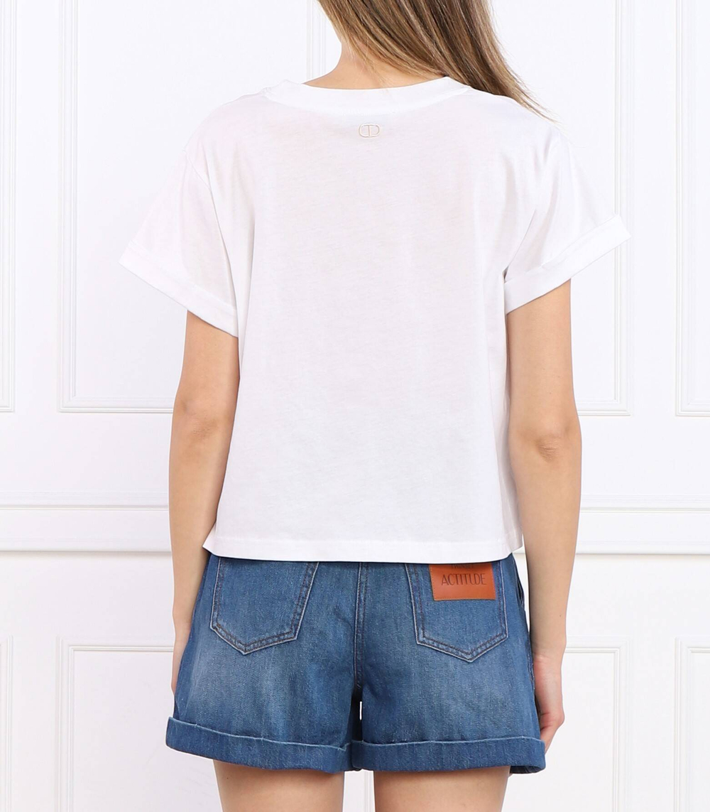 футболка TWINSET - белый(231TP2140)