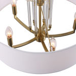 SL1403.303.05 Люстра подвесная ST-Luce Латунь/Прозрачный E27*5 40W ОПАЛ