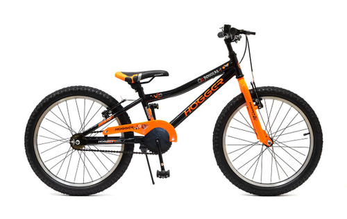 Велосипед 20" HOGGER "DOUGLAS" V, рама сталь, вилка сталь жесткая, V-br тормоз, 1-скор., черный