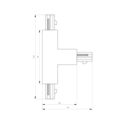 Коннектор тройной LGD-4TR-CON-EXT-R1-WH (C) (Arlight, IP20 Пластик, 3 года) 026146