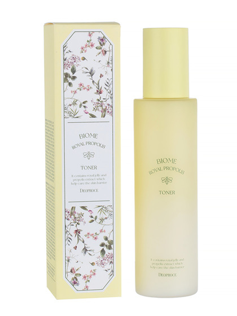 DEOPROCE Тонер для лица с экстрактом маточного молочка и прополиса / Biome Royal Propolis Toner, 150мл