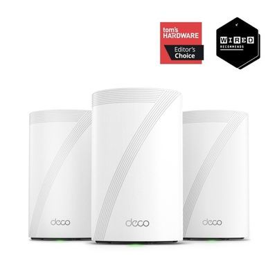 TP-Link Deco BE68 (3-pack) BE14000 Трехдиапазонная домашняя Mesh-система Wi-Fi 7
