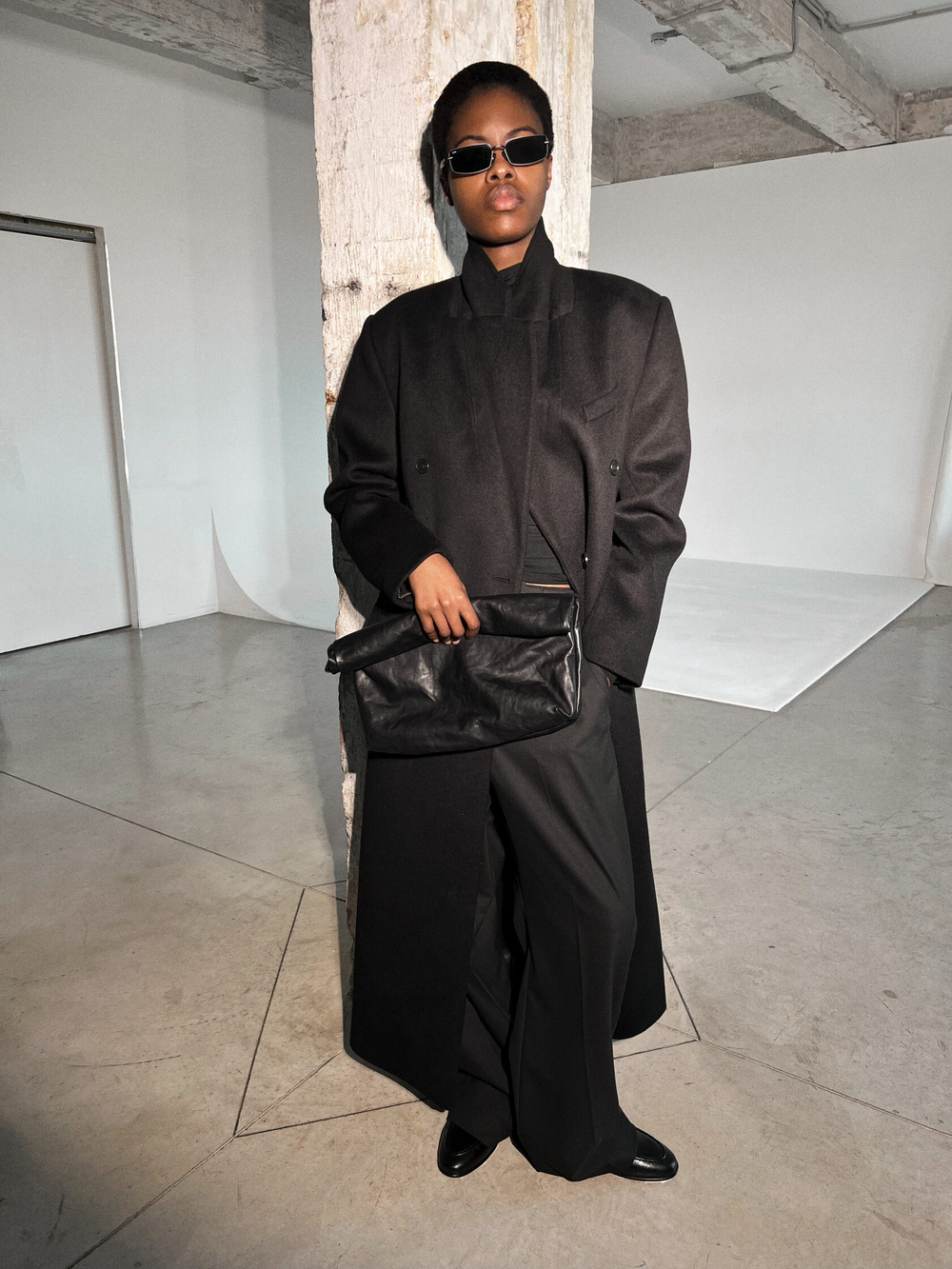 Пакет кожаный