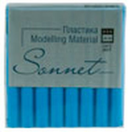 Пластика "Sonnet" голубой, брус 56 гр.