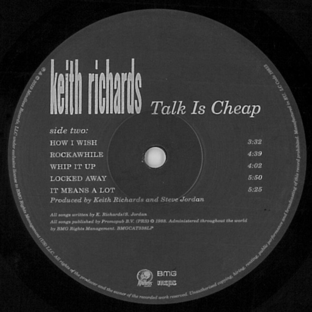 Keith Richards / Talk Is Cheap (30th Anniversary Deluxe Edition Box Set)(2LP+2х7"Vinyl Single+2CD)