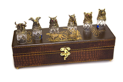 Стопки-перевертыши «Звери №3» 6 шт.