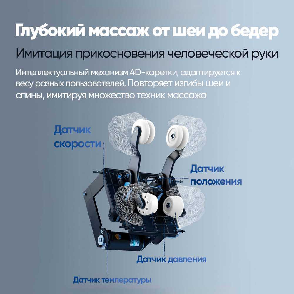 Массажное кресло RelaxMaster AuraTouch, SL, 4D